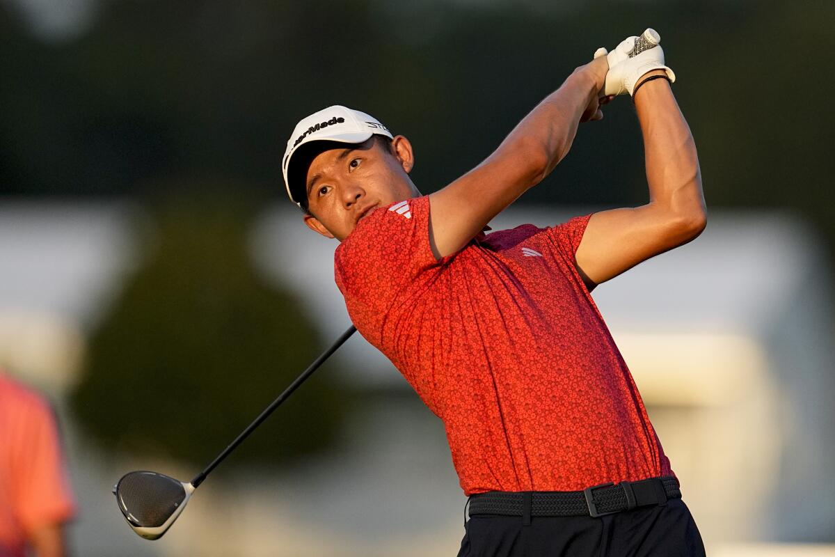 Morikawa leads the PGA Tour's Zozo Championship by 1 stroke after 